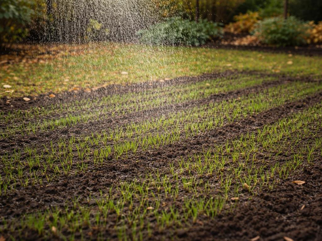 Arrosage semis gazon automne : quand, combien et comment